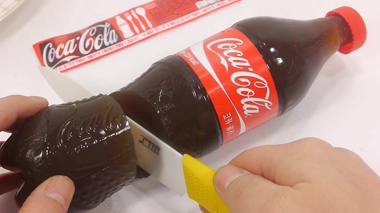 how to make coca cola jelly bottle